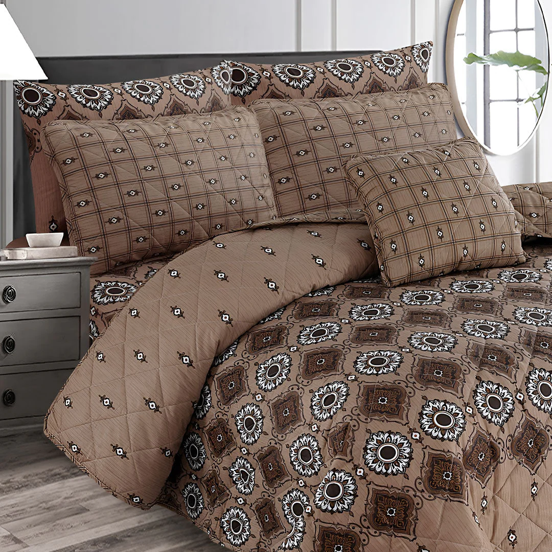 SILVER SUMMER KING COMFORTER SET – 7 PCS #NS=45