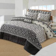 BLAK ROSE SUMMER KING COMFORTER SET – 7 PCS #NS-016