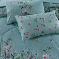 BLOWKIT Summer King Size 7 Pieces Comforter Set - NS002