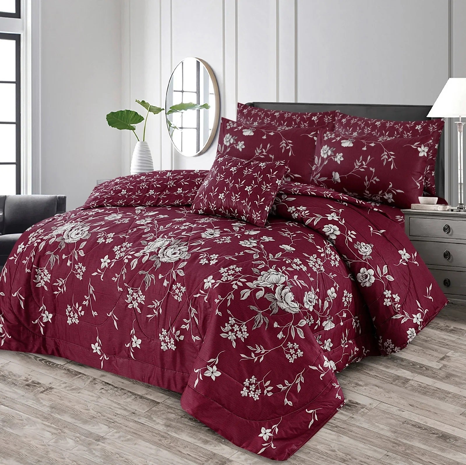MARRIOTT, SUMMER KING COMFORTER SET – 7 PCS #NS-012