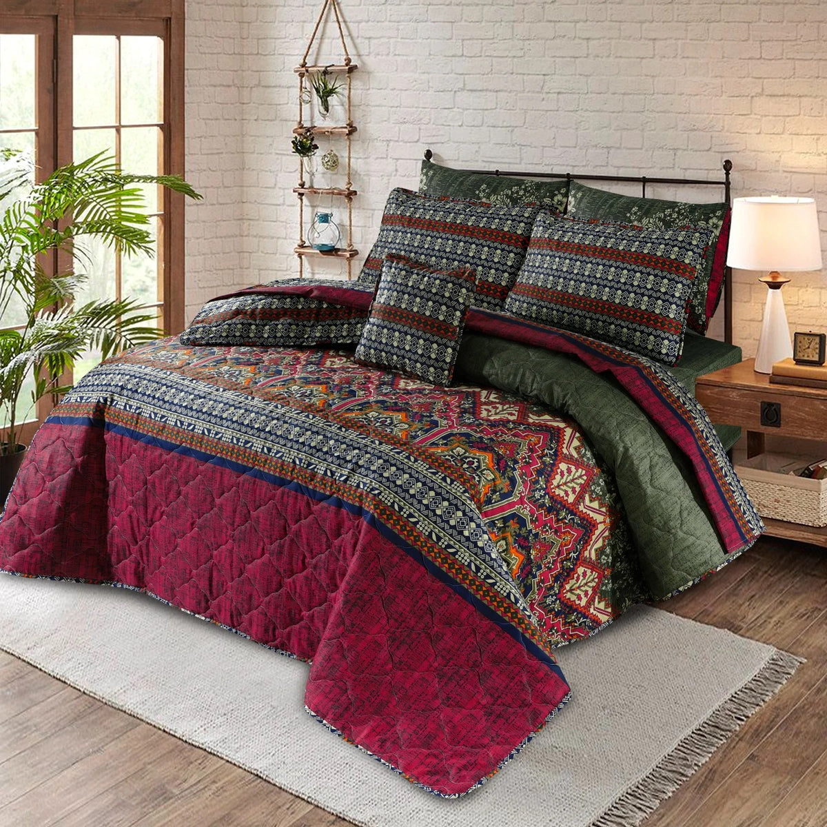AFFIRMA SUMMER KING COMFORTER SET – 7 PCS #NS-008