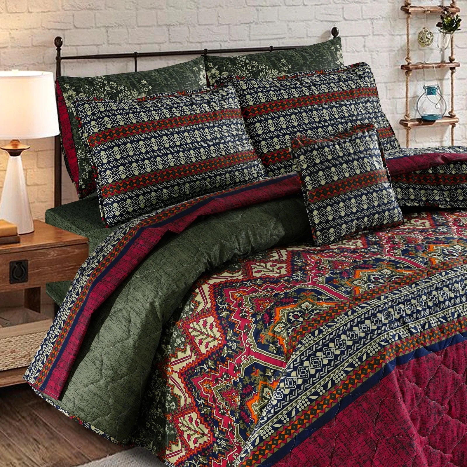 AFFIRMA SUMMER KING COMFORTER SET – 7 PCS #NS-008