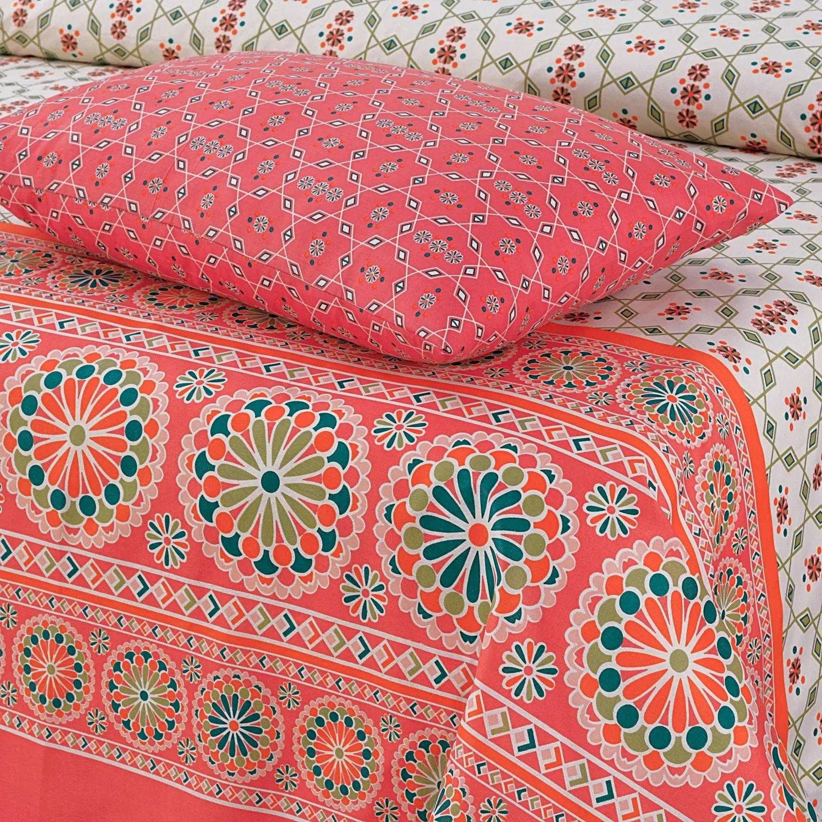 PINKCOSE KING BED SHEET SET NS#-03